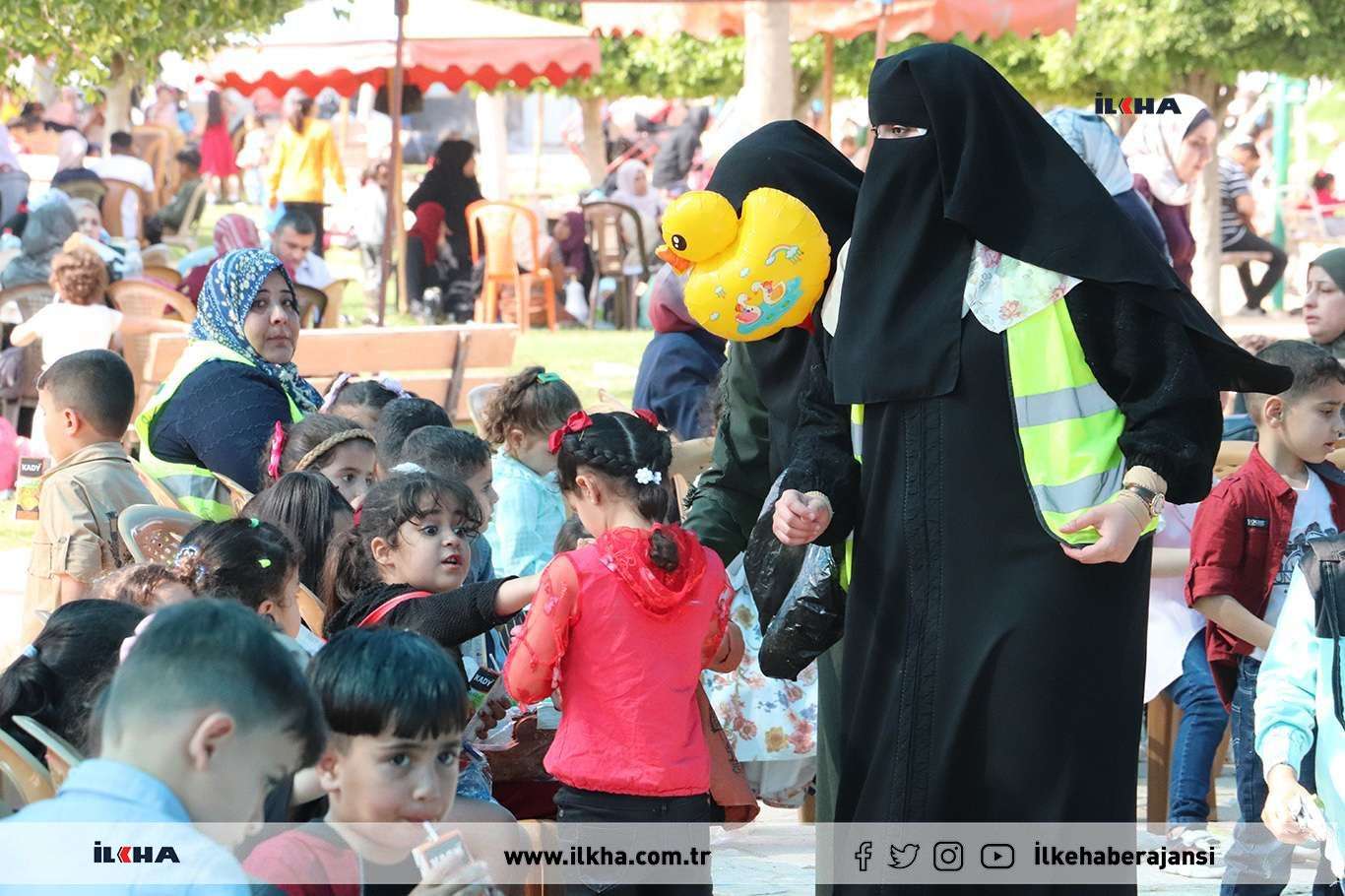 IHO EBRAR provides humanitarian aid, psychological support to orphans in Gaza IHO EBRAR provides humanitarian aid, psychological support to orphans in Gaza